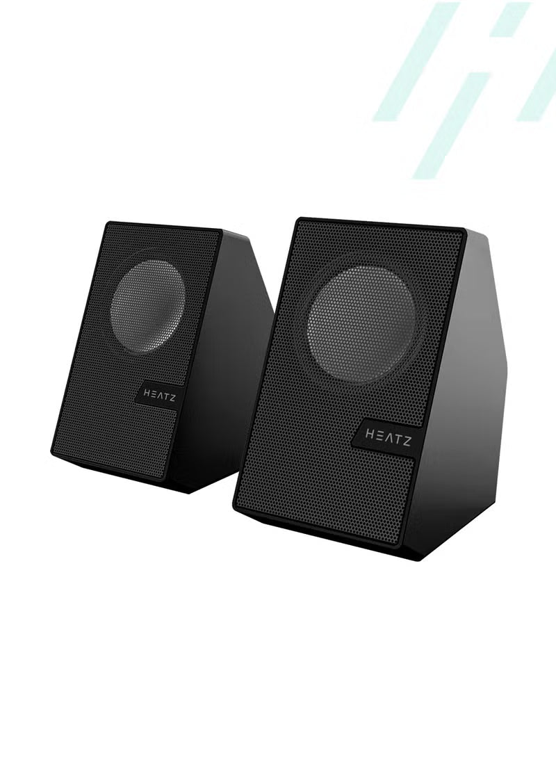 HEATZ ZS15 Mini Speaker – 2.1 USB Channel, USB Powered, AUX Wired Connection